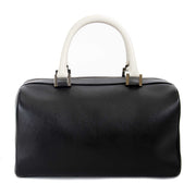 delvaux louise boston allure zwart wit tas nu te koop bij labellov vintage mode webshop belgië