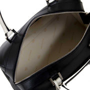 delvaux louise boston allure noir et blanc sac à vendre à labellov vintage webshop de mode belgique