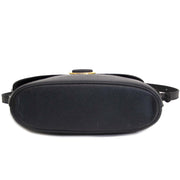 Delvaux Blue Leather Crossbody Bag te koop designer vintage tweedehands