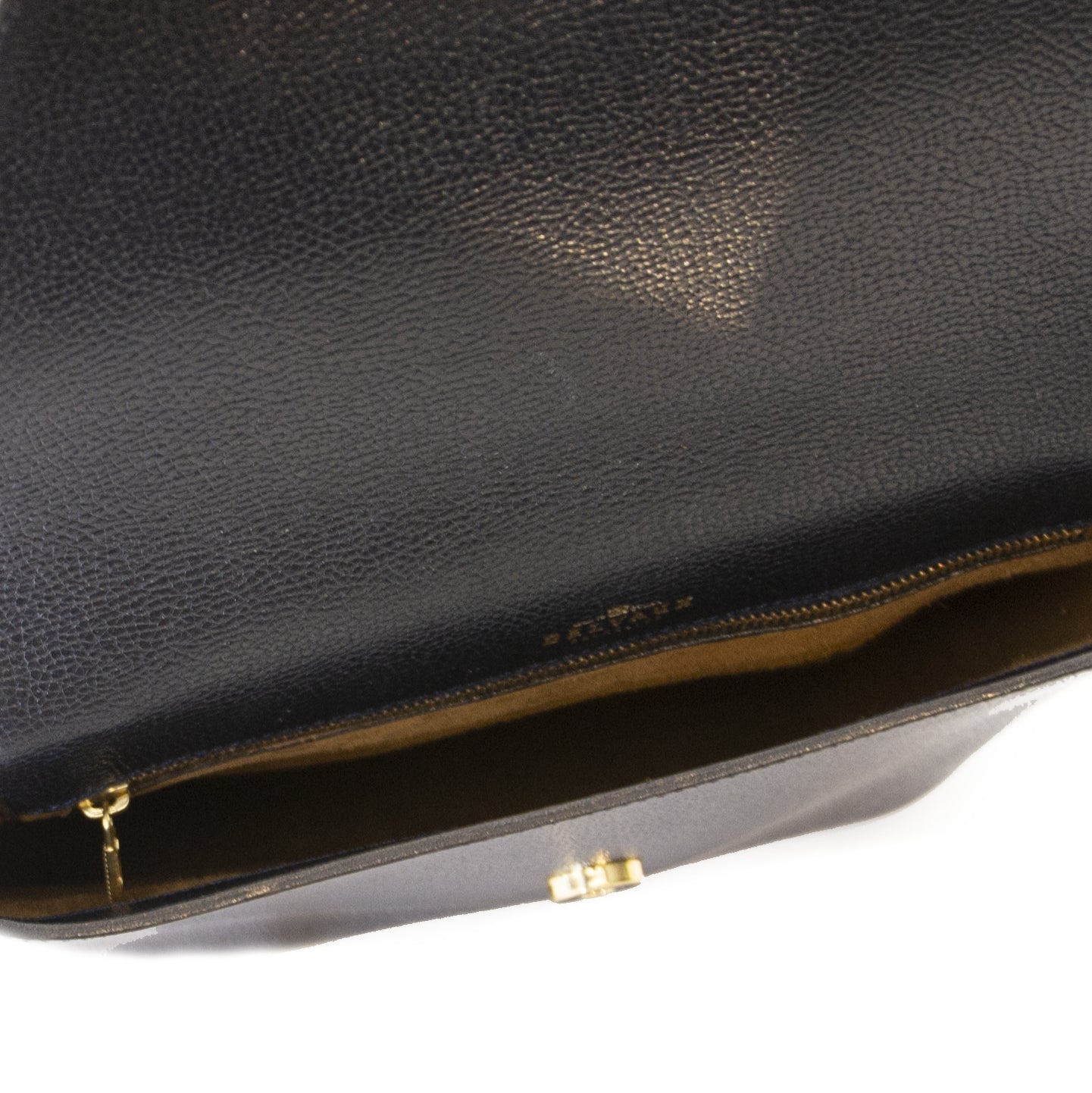Buy this authentic second hand vintage Delvaux Dark Blue Leather Crossbody Bag online webshop LabelLOV
