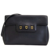 Delvaux Blue Leather Crossbody Bag for sale at Labellov secondhand luxury handbags and accessories