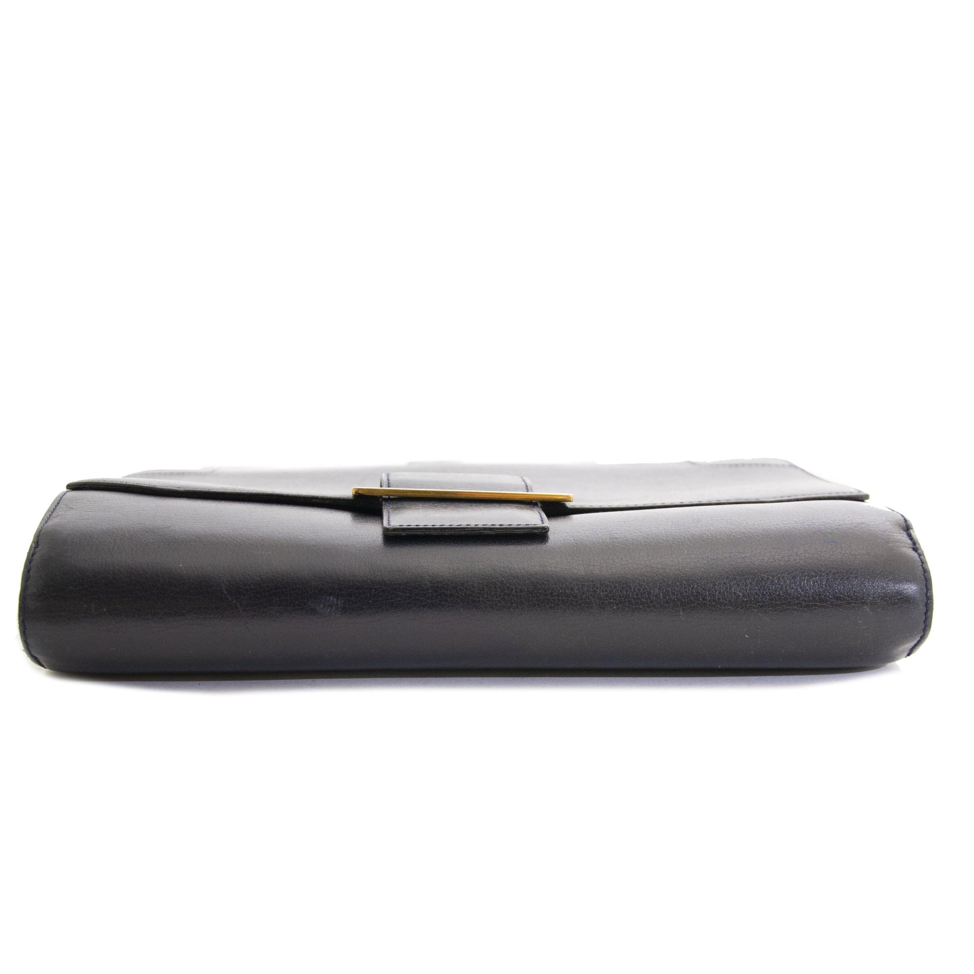 Delvaux Dark Blue Shoulder Bag now for sale at labellov vintage fashion webshop belgium