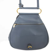 Koop uw authentieke Delvaux Baby Blue Cerceau Backpack / Shoulderbag