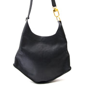 Delvaux Dark Blue Satan Shoulder Bag te koop
