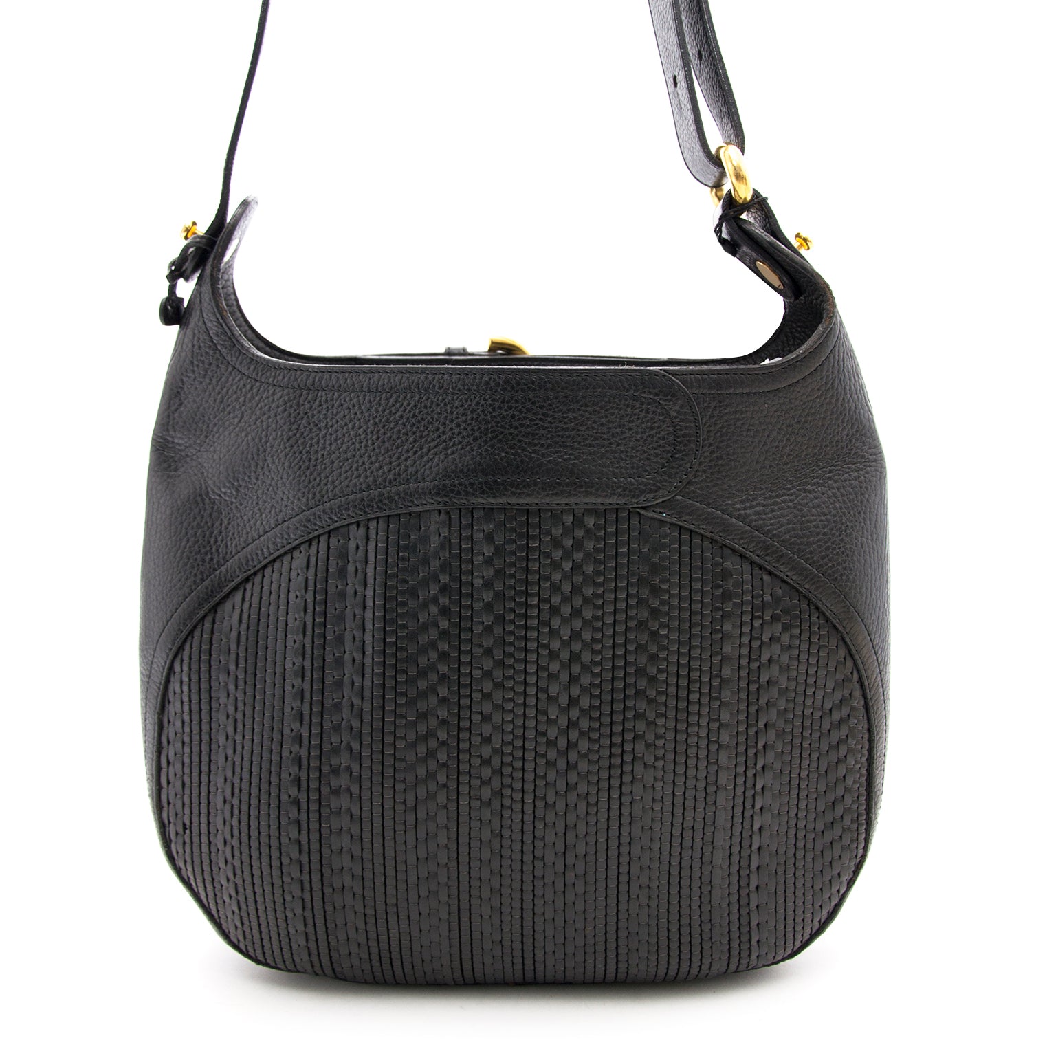 Delvaux Souverain Toile de Cuir Bag