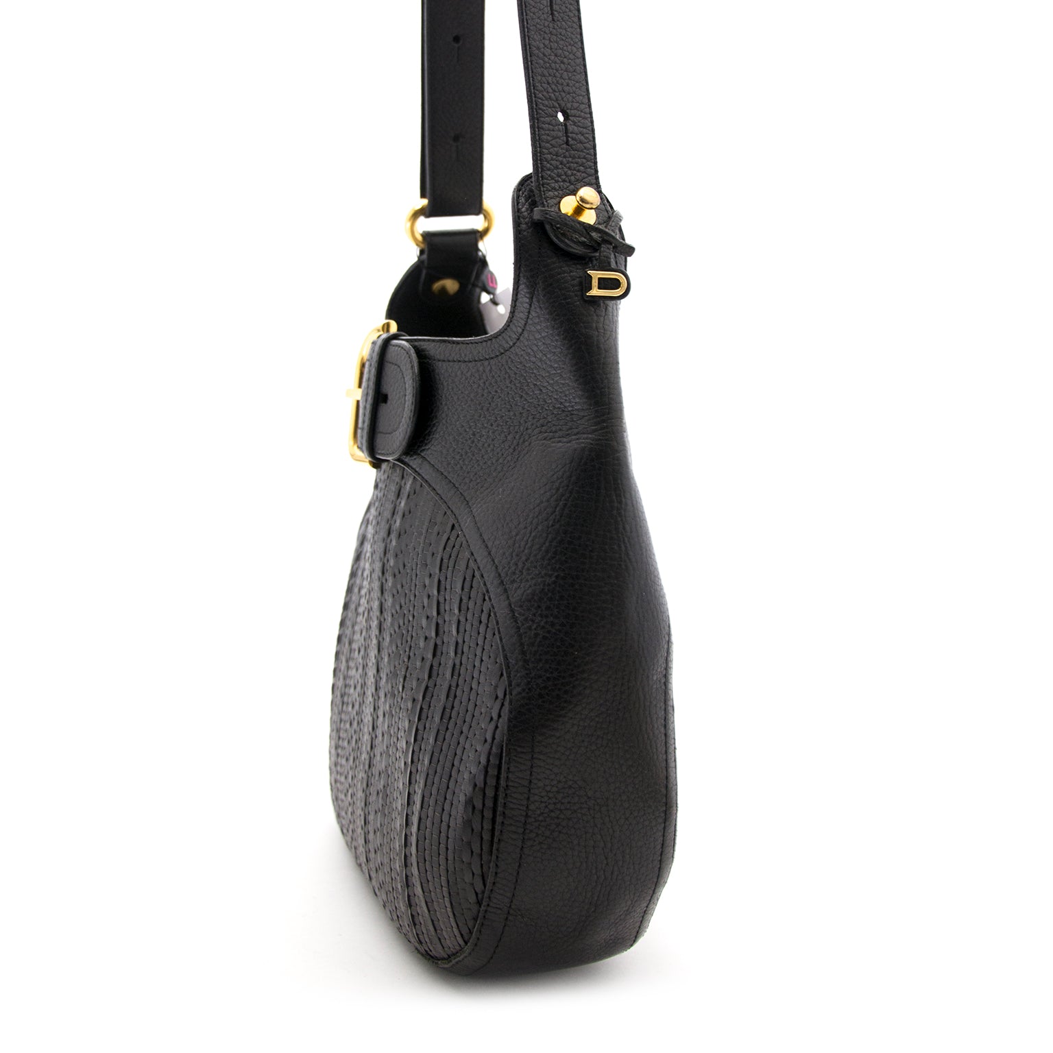 Delvaux Souverain Toile de Cuir Bag
