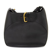 Delvaux Black Souverain Shoulder Bag
