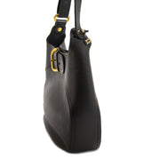 Delvaux Black Souverain Shoulder Bag