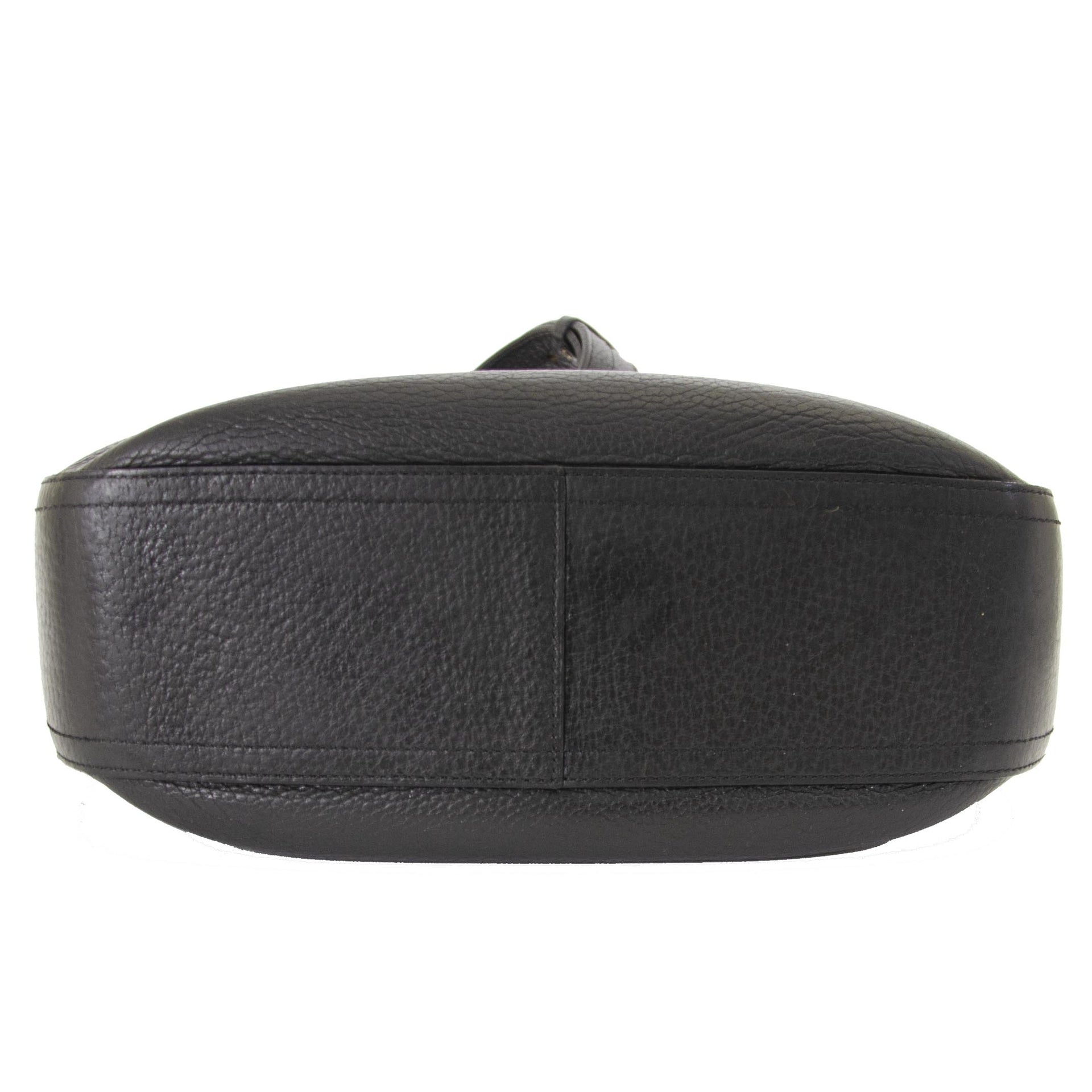 Delvaux Black Souverain Shoulder Bag