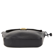 Authentieke Tweedehands Delvaux Dark Blue Leather Crossbody Bag juiste prijs veilig online shoppen luxe merken webshop winkelen Antwerpen België mode fashion