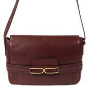 koop veilig online tegen de beste prijs Delvaux Bordeaux Crossbody Box Bag