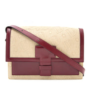 Are you looking for a Delvaux Red Leather and Fabric Shoulder Bag ?