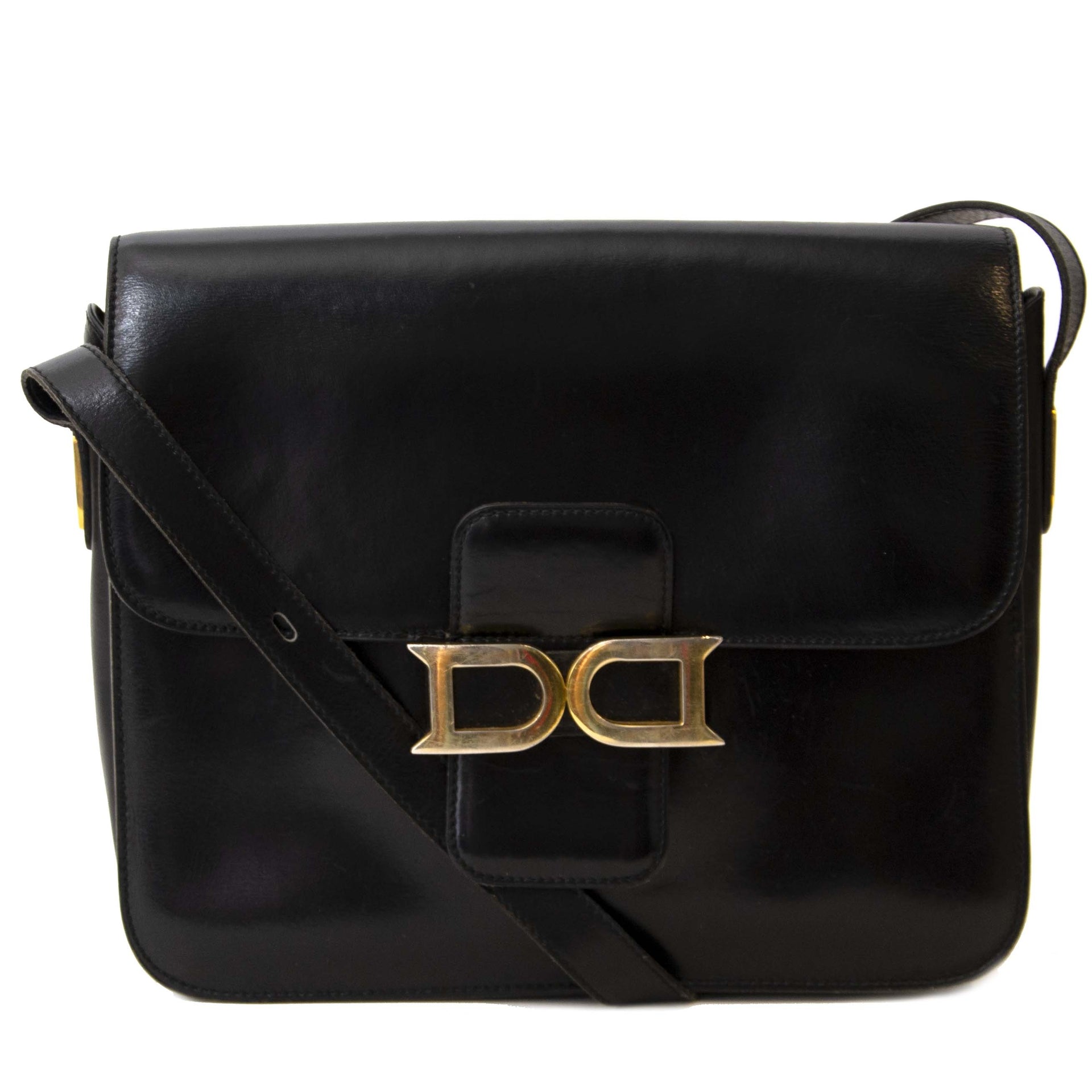 Delvaux Bourgogne Black Cross Body Bag for the best price available online