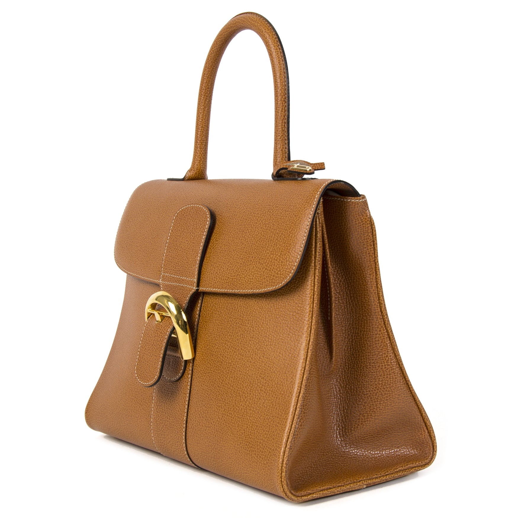Kopen en verkopen aan de beste prijs bij Labellov Delvaux Camel Brillant MM Bag