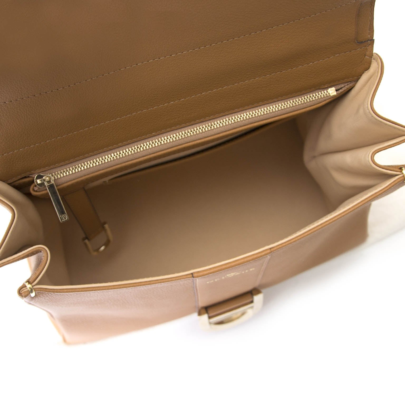 Delvaux Brillant Fauve MM + Strap