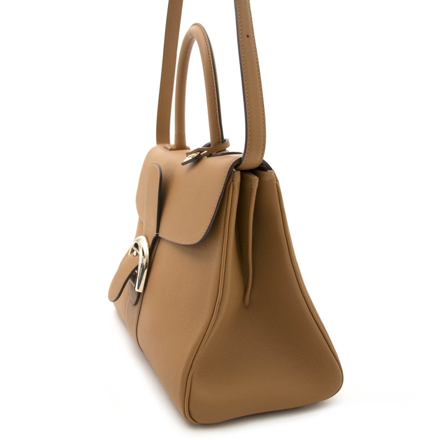Delvaux Brillant Fauve MM + Strap