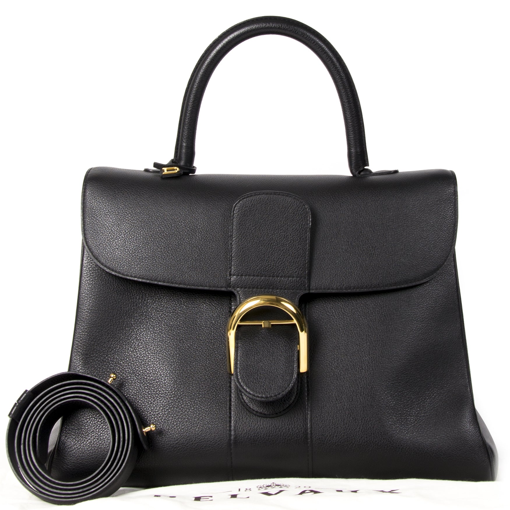 Delvaux Black Brillant GM