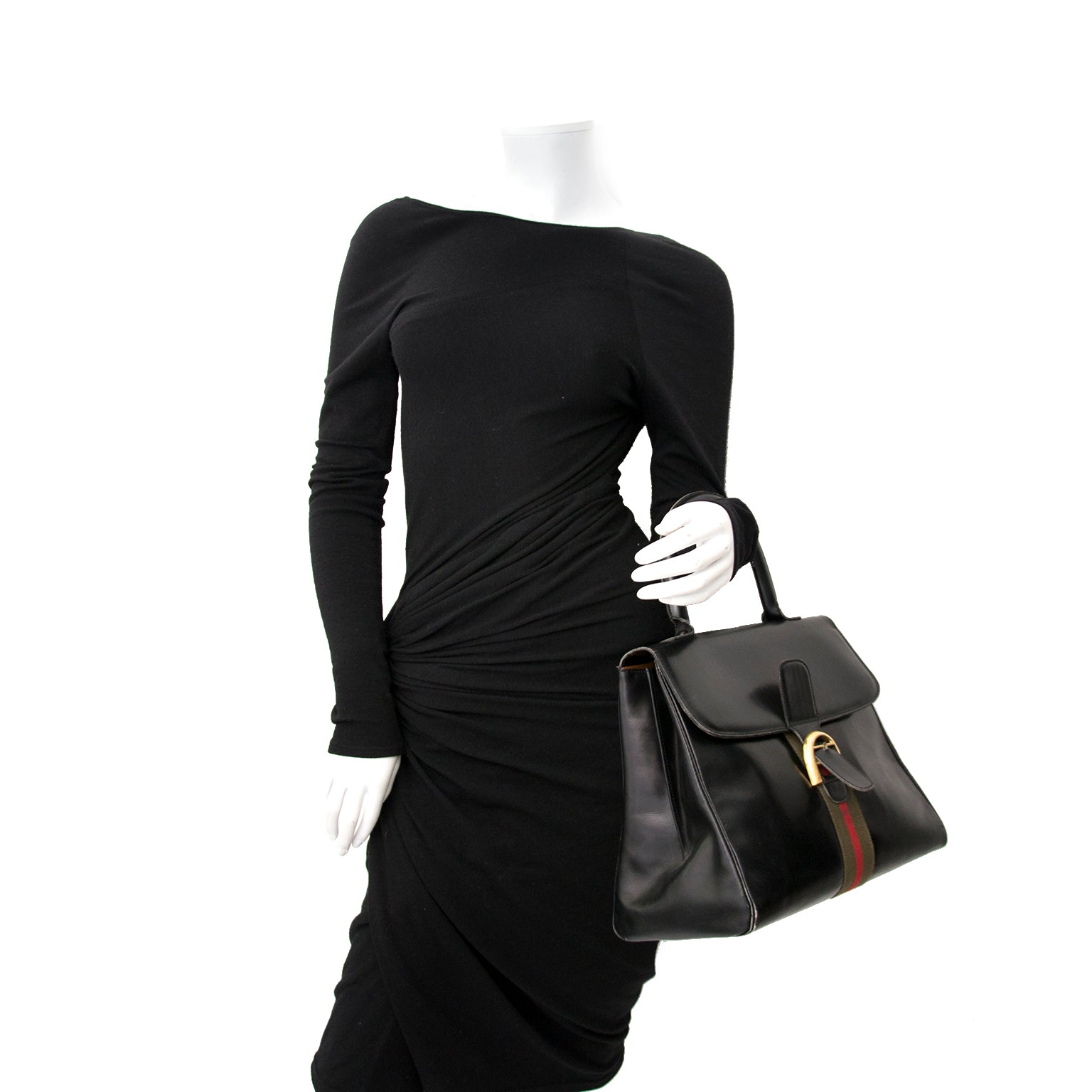Prachtige Delvaux tassen te koop, Delvaux Brillant GM Black www.labellov.com, 100% authentiek.