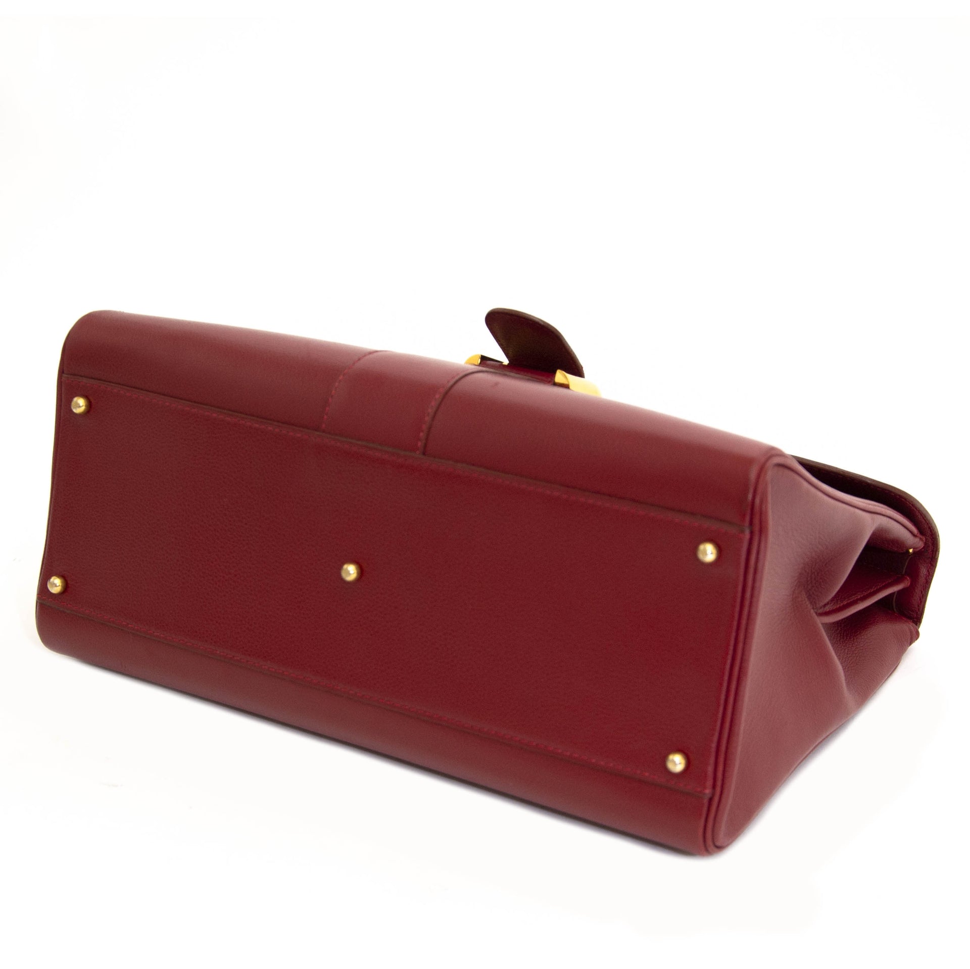 koop veilig online jou tweedehands Delvaux Red Brillant GM