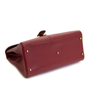 skip the waitinglist acheter en ligne seconde main Delvaux Red Brillant GM