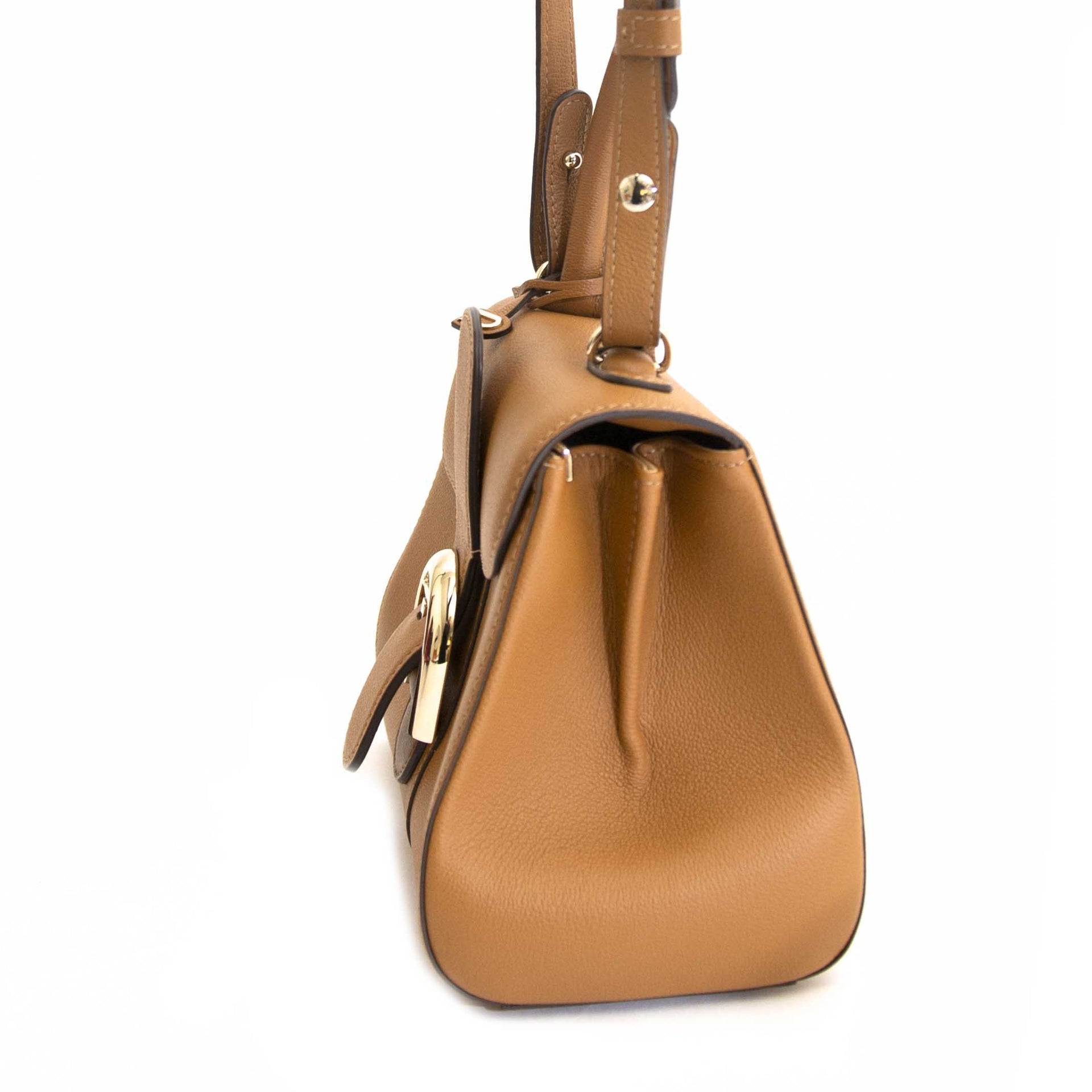 Delvaux brillant Mini S rodeo vegetal bag + strap now for sale at labellov vintage fashion webshop belgium