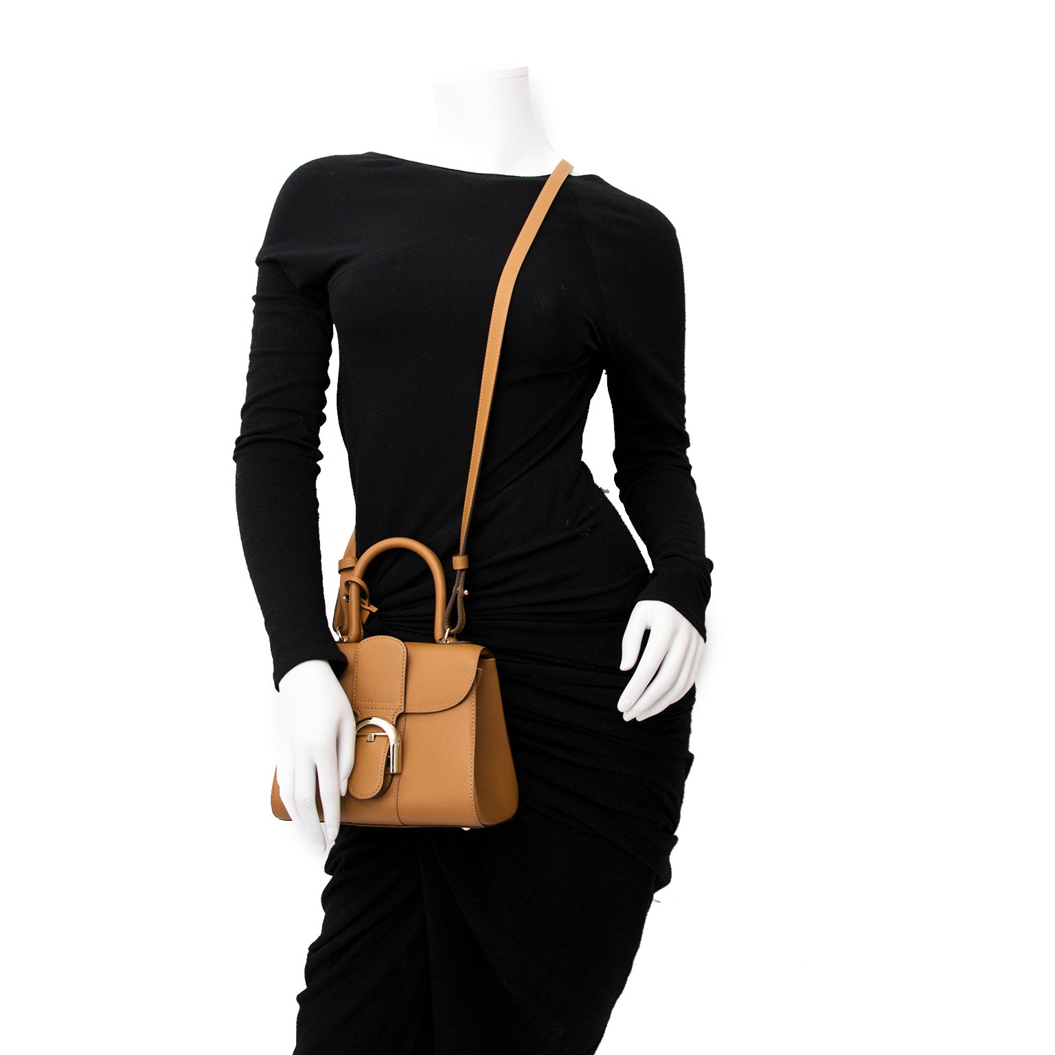 Delvaux Cognac Brillant mini te koop online