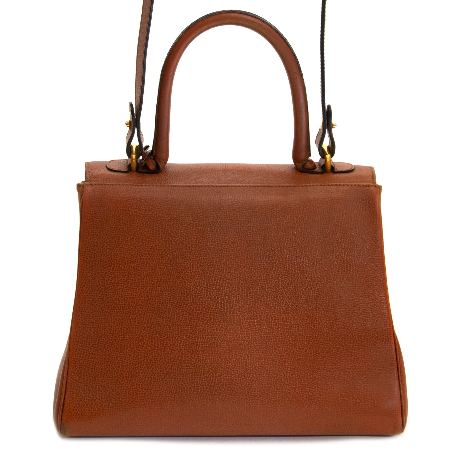 Koop en verkoop uw authentieke Delvaux Brillant Rust MM + Strap aan de beste prijs bij Labellov