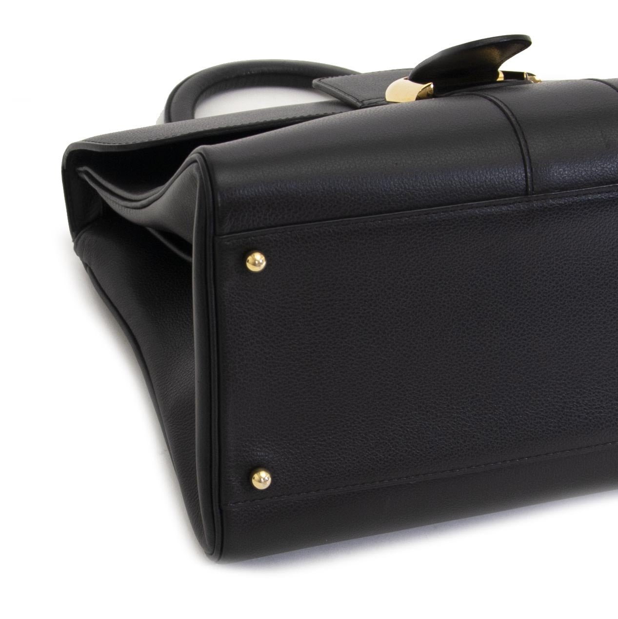 100% authentique Delvaux Brillant MM Jumping Black en noir pour le meilleur prix chez Labellov 2ieme Mains
