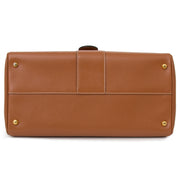Authentieke Delvaux Brillant MM Jumping Fauve voor de juiste prijs bij LabelLOV vintage webshop. Veilig online winkelen. Luxe, vintage, mode. Antwerpen, België.