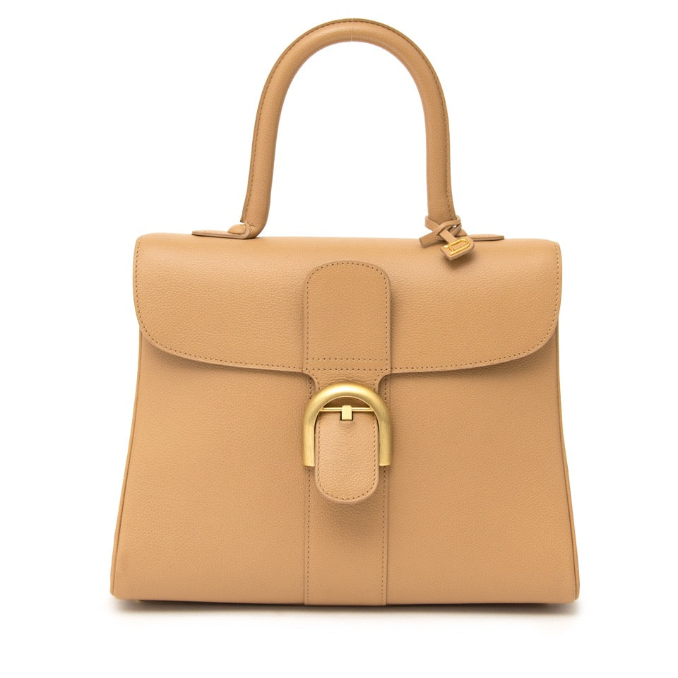 shop your designer secondhand luxury brand new As New Delvaux Brillant MM Sand + strap