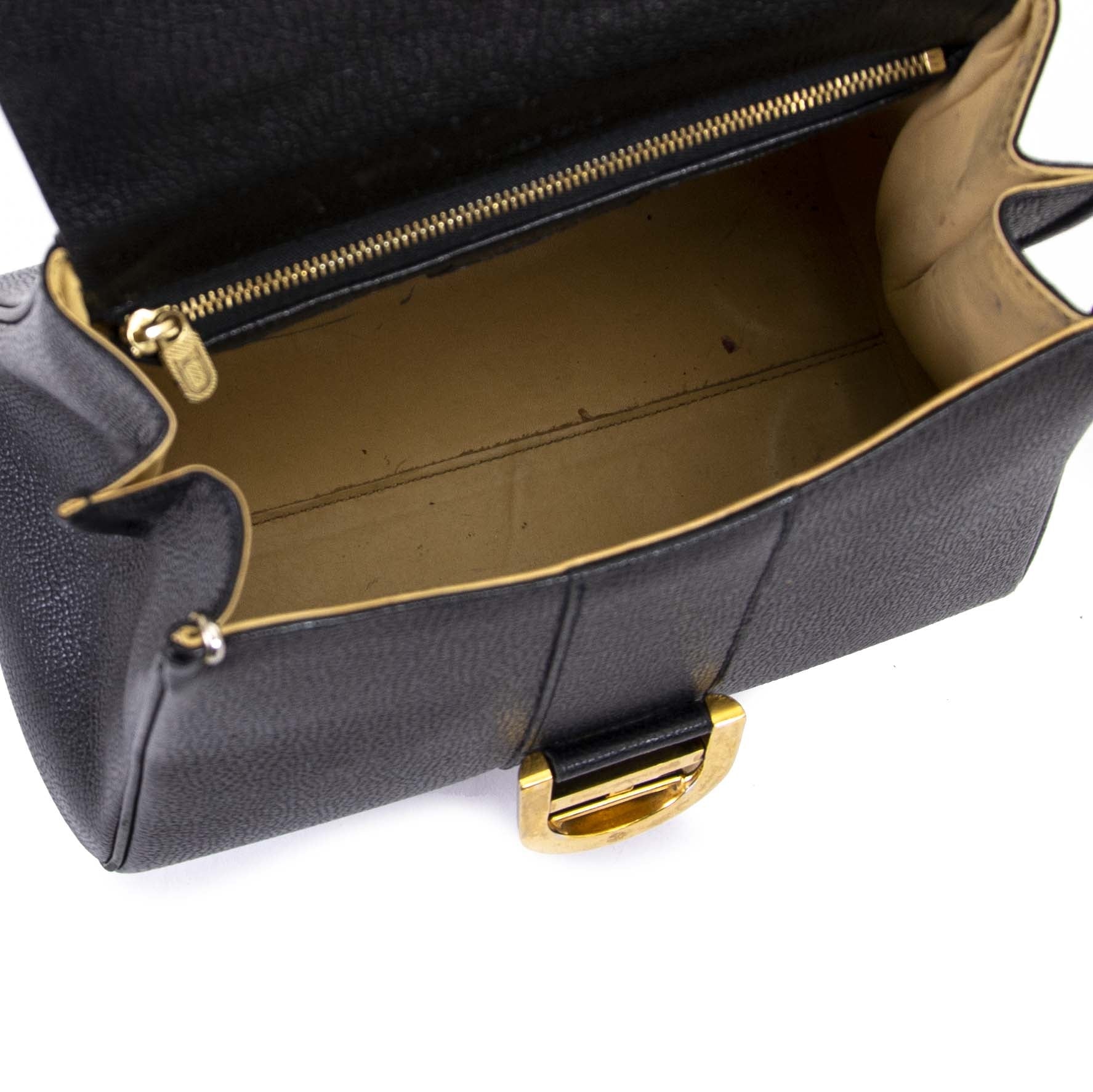 Delvaux Black Brillant PM tas nu te koop bij labellov vintage mode webshop belgië aan de laagste prijs