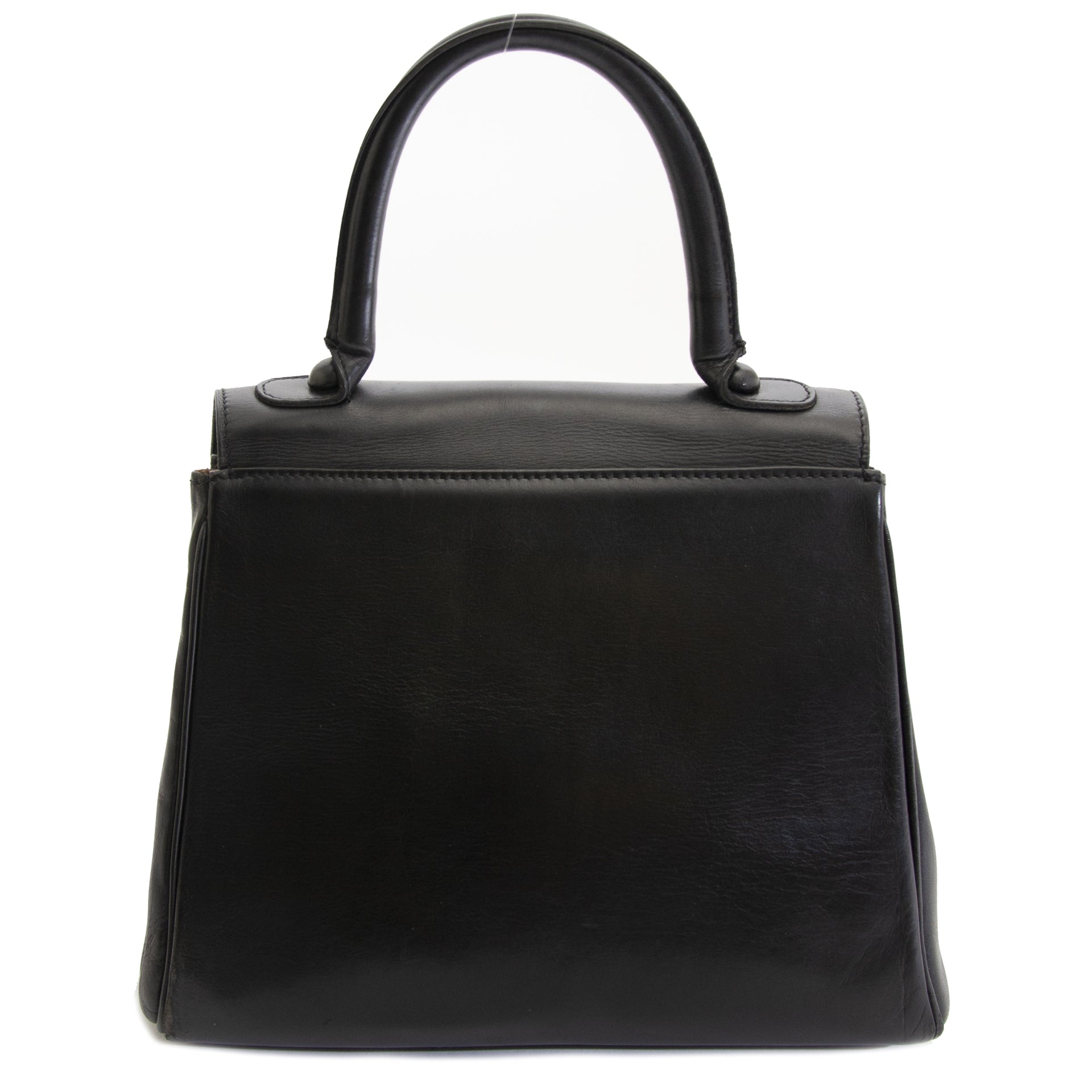 Labellov.com the place to be for all your designer handbags such as Delvaux Brillant PM Black Box Calf PHW