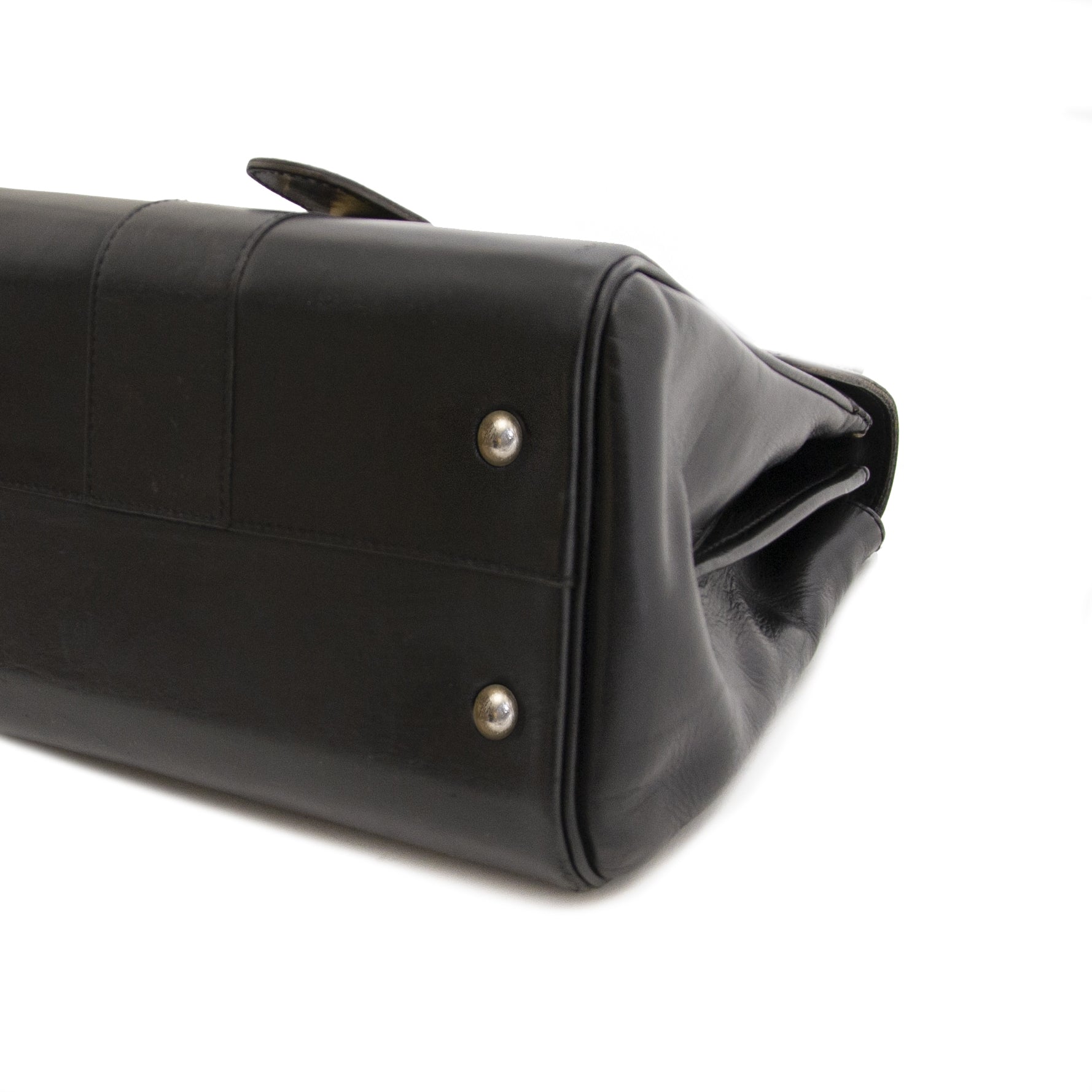 nu te koop bij labellov.com tegen de beste prijs Delvaux Brillant PM zwart Boxcalf PHW