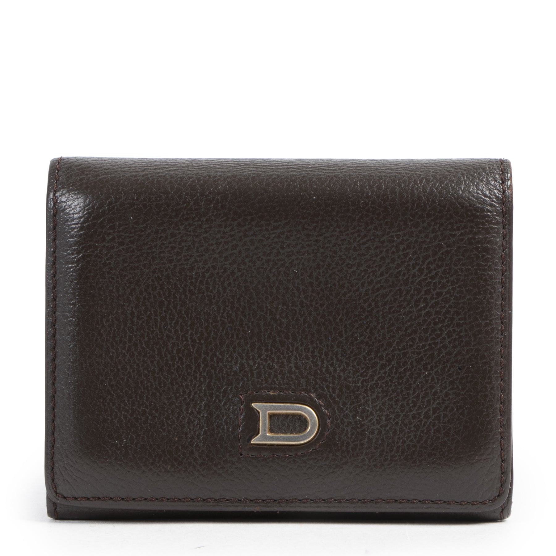 Delvaux Brown Card Holder / Wallet for the best price at Labellov