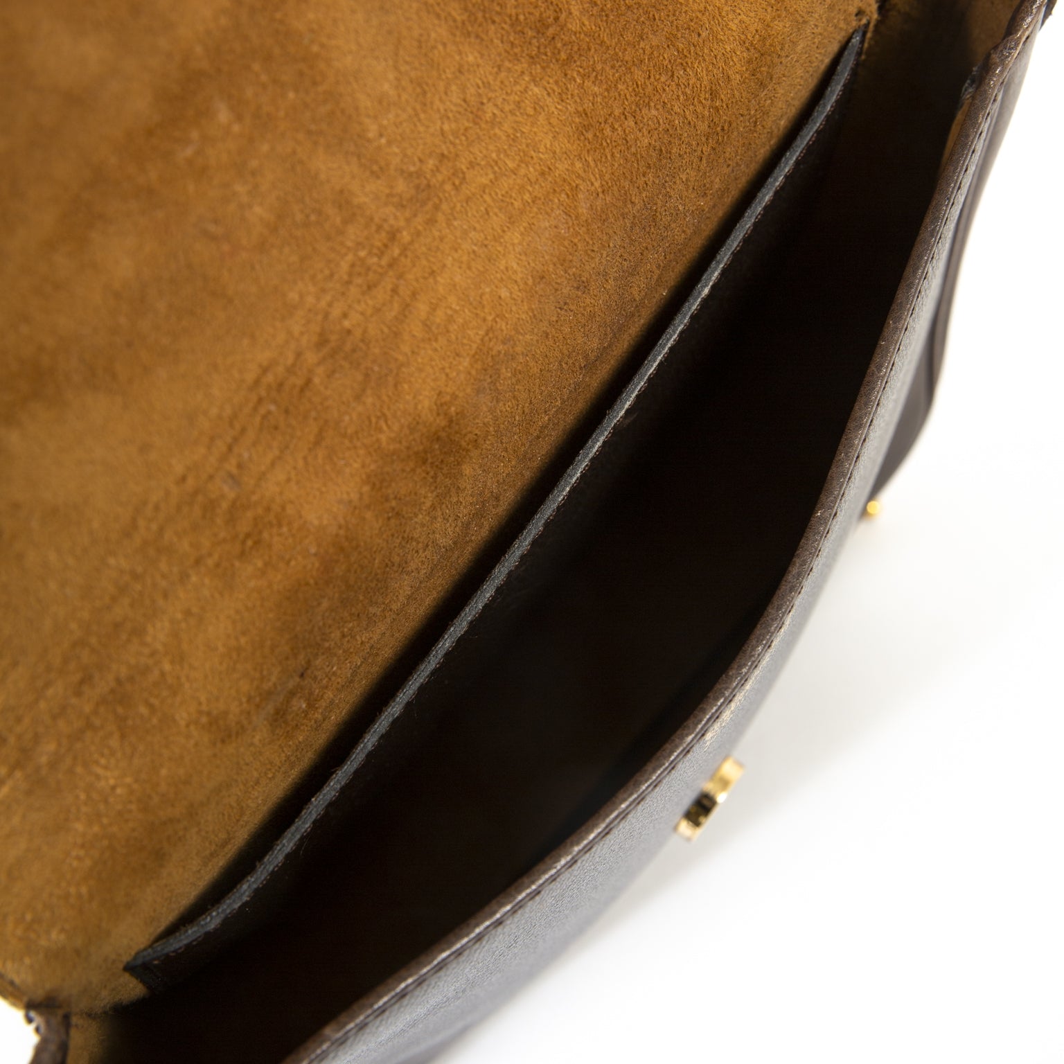 Delvaux Brown Leather Crossbody Bag now for sale at labellov vintage fashion webshop belgium
