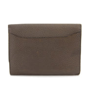 Delvaux Taupe portefeuille nu te koop bij labellov vintage mode webshop belgië