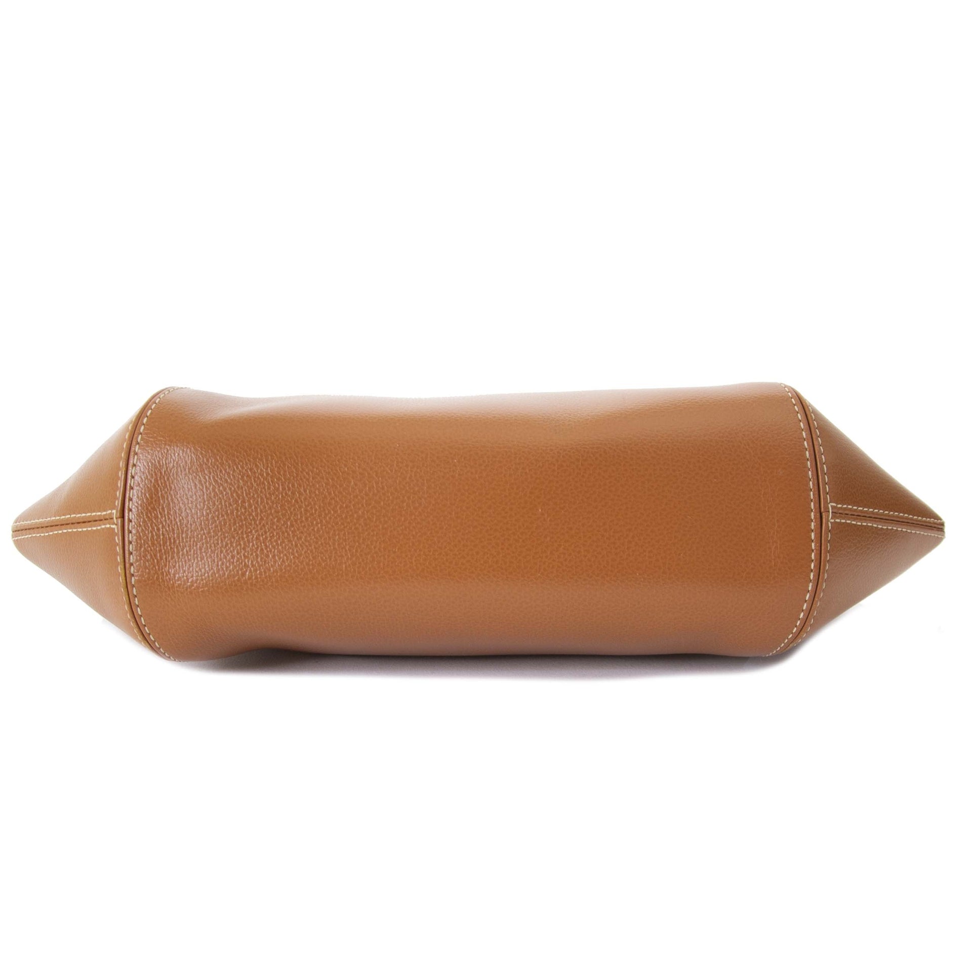 delvaux cognac désir sac à vendre à labellov vintage webshop de mode belgique pour le prix plus bas