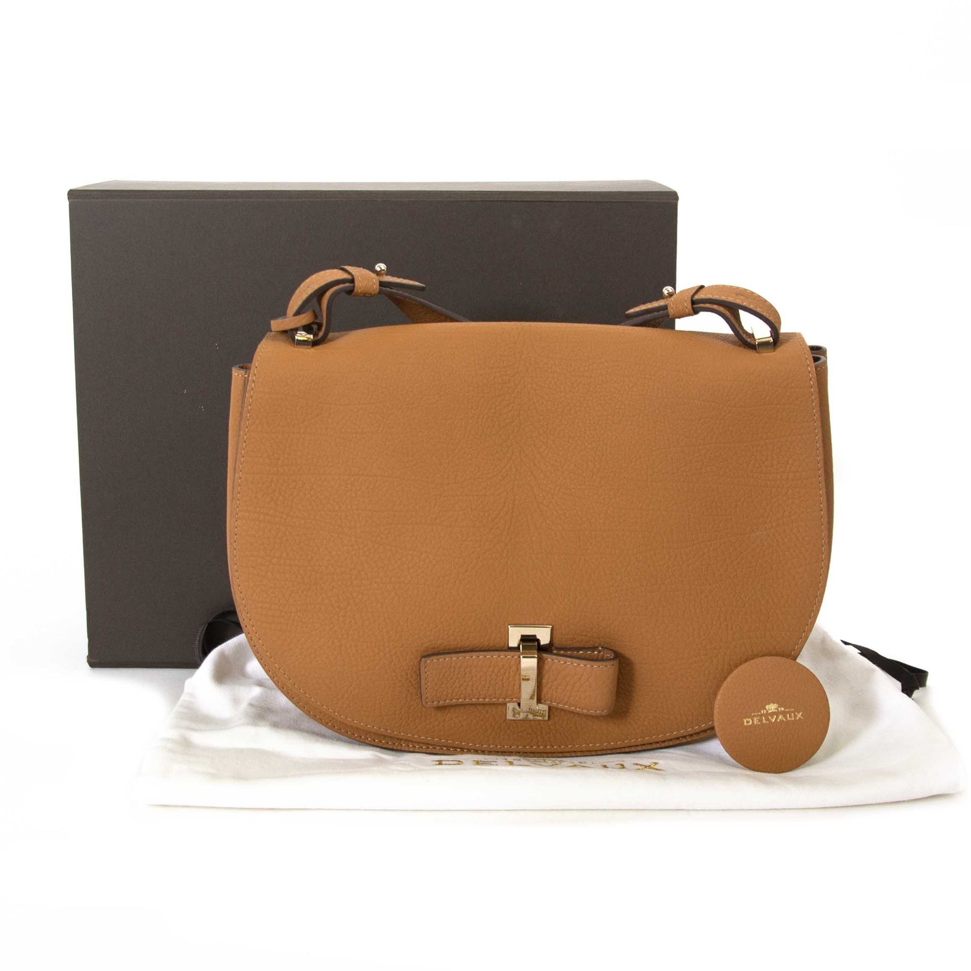 buy Delvaux Cognac Le Mutin at labellov antwerp
