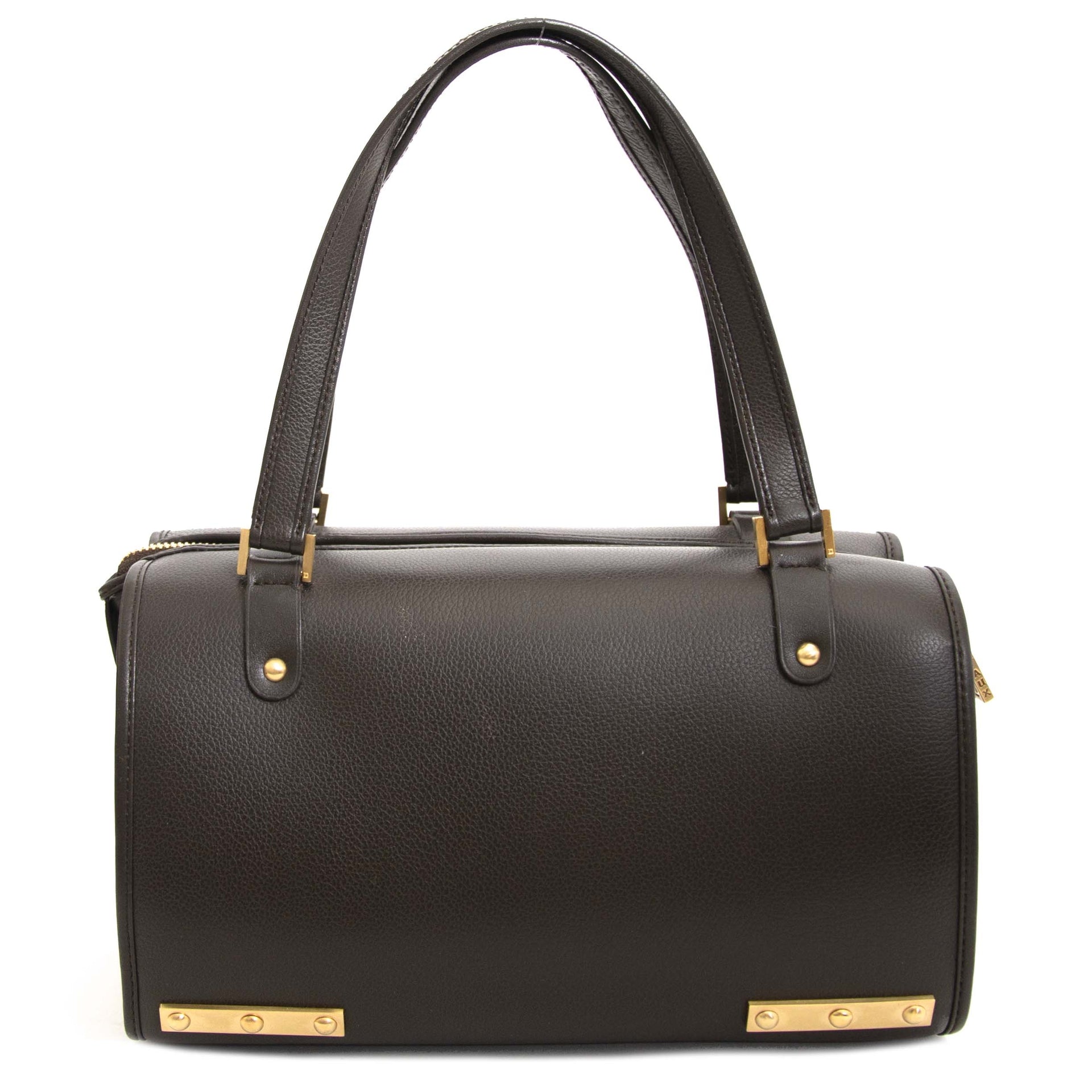 Delvaux Brown Astrid Boston Bag kopen