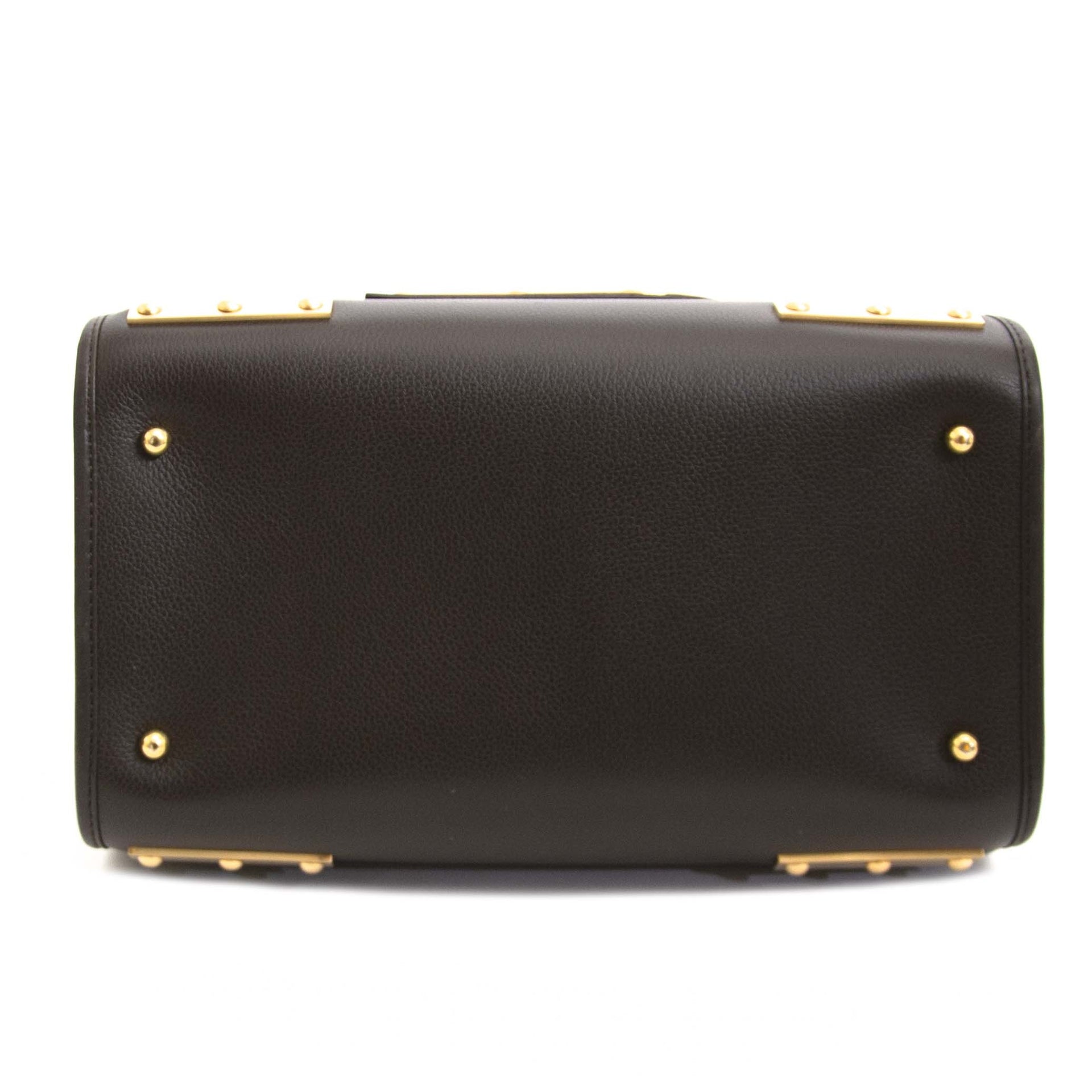 Delvaux Brown Astrid Boston Bag te koop