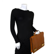 buy Delvaux Men's Vachetta Leather Briefcase and pay save online
