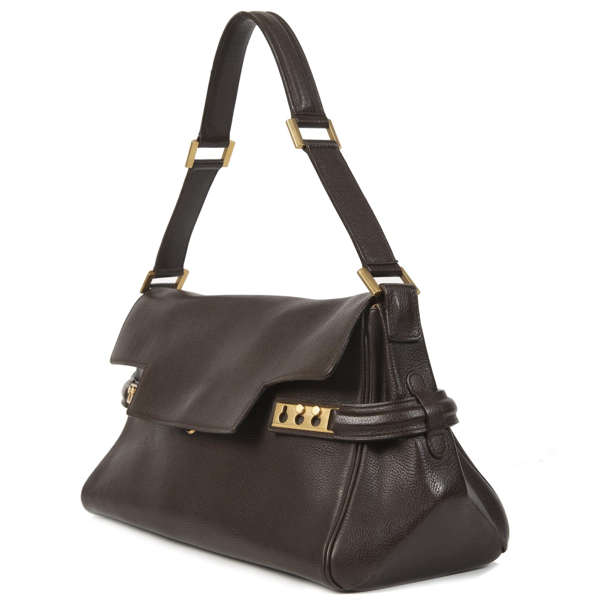 Delvaux Tempete MM Dark Brown