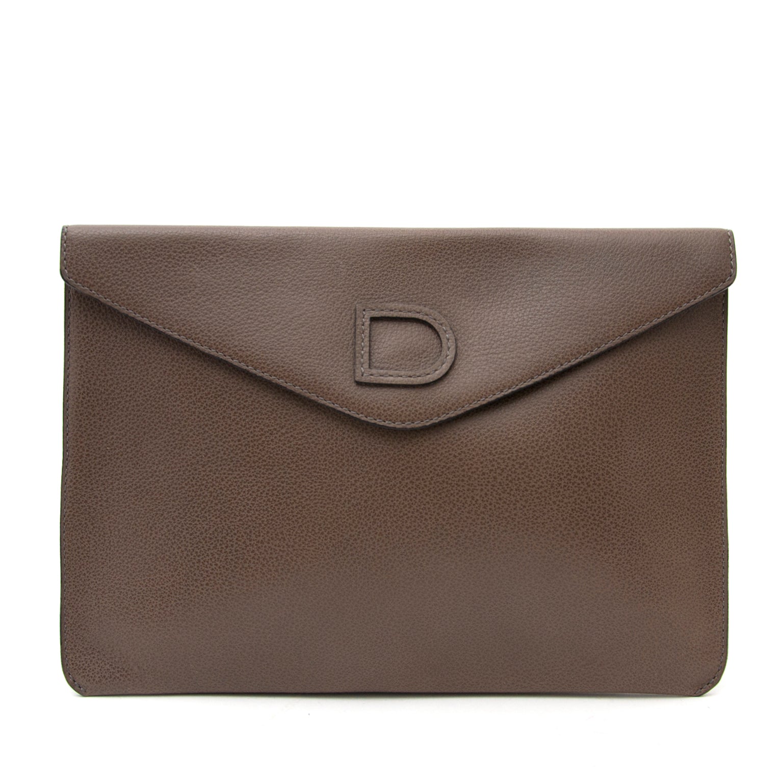 Acheter en ligne chez Labellov.com Delvaux Brown Pochette Bag