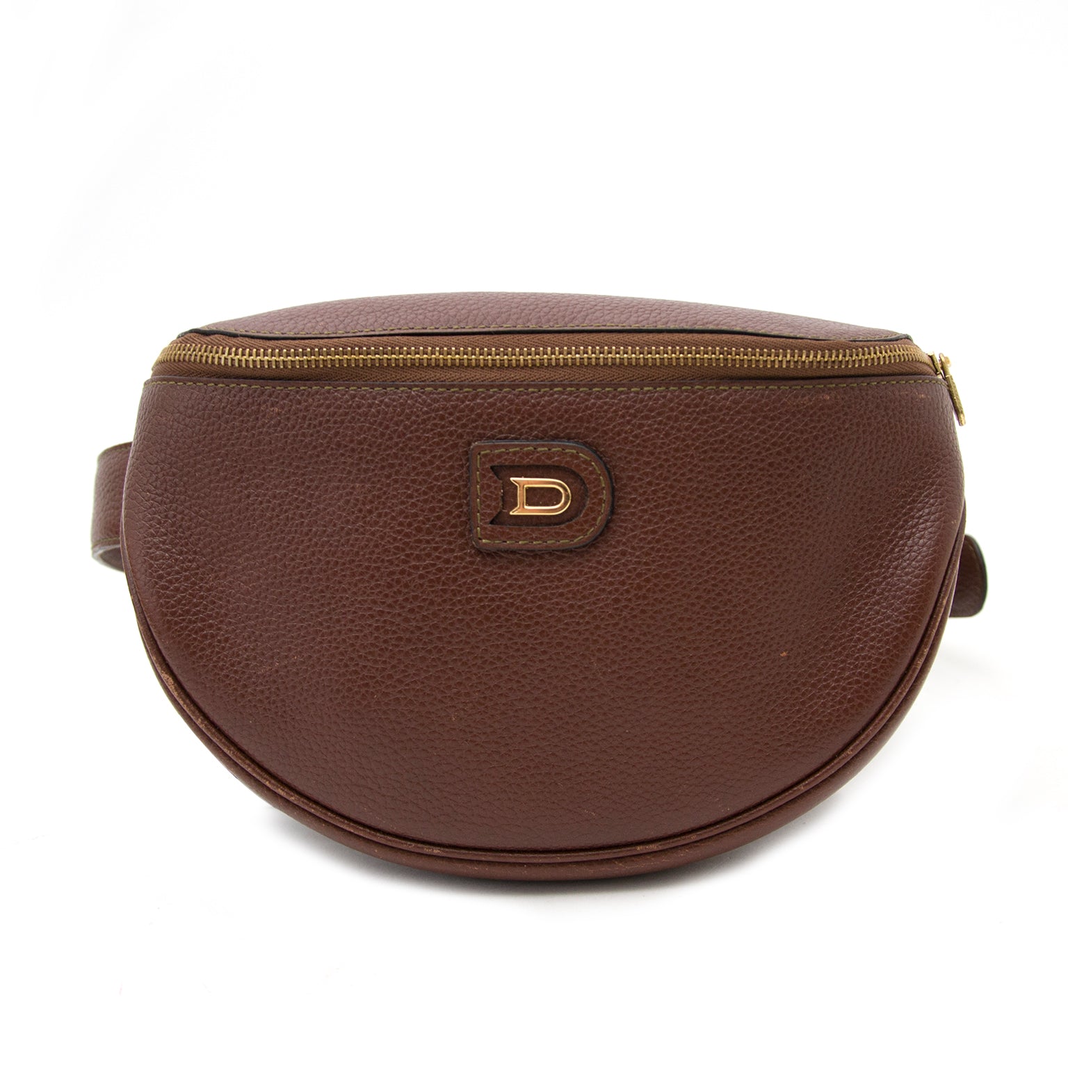 comme neuf Delvaux Chocolat Brown Hip Bag pour le meilleur prix