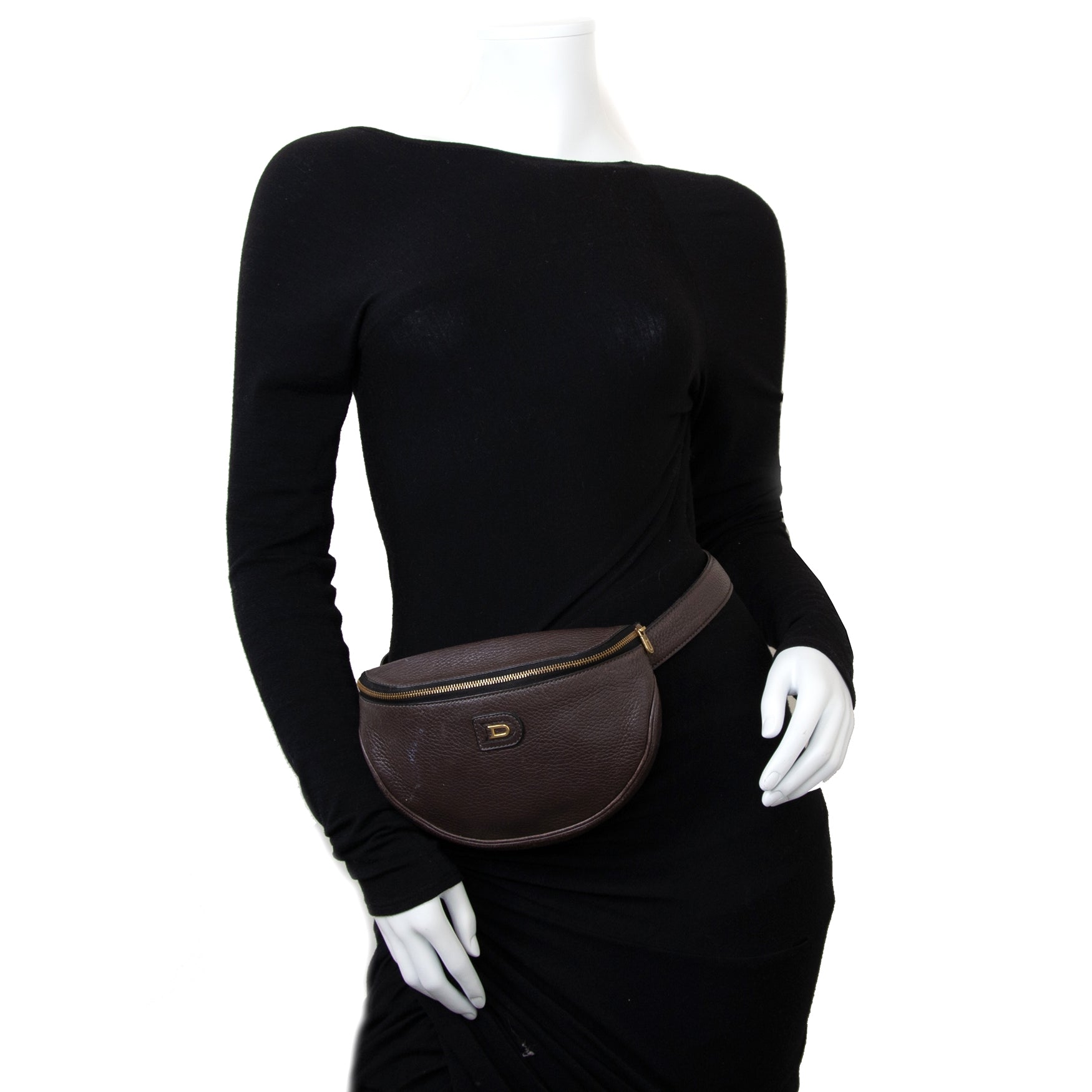 Achetez secur en ligne votre sac a mains Brown Leather Belt Bag chez Labellov à Anvers