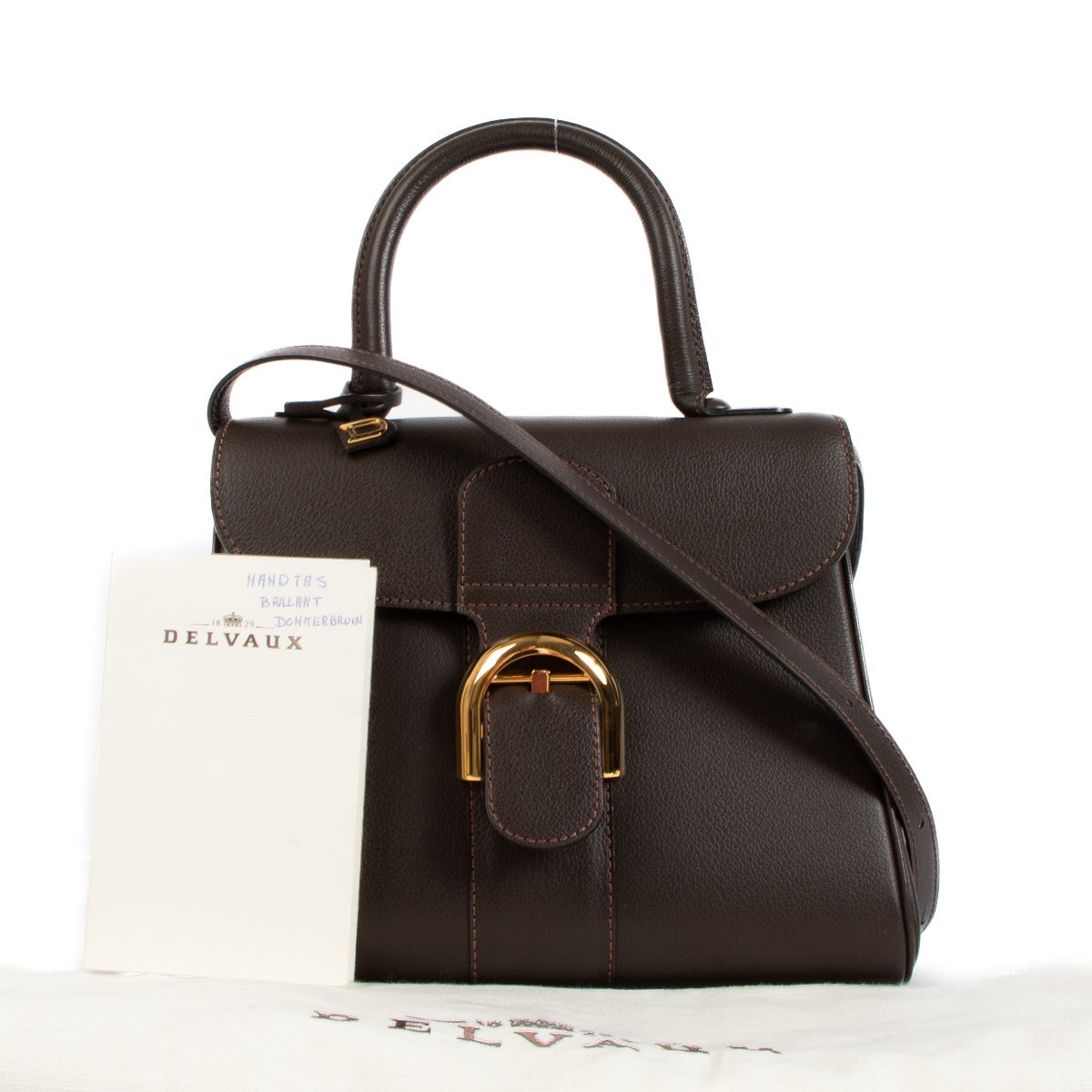 Delvaux Brillant PM Café Jumping