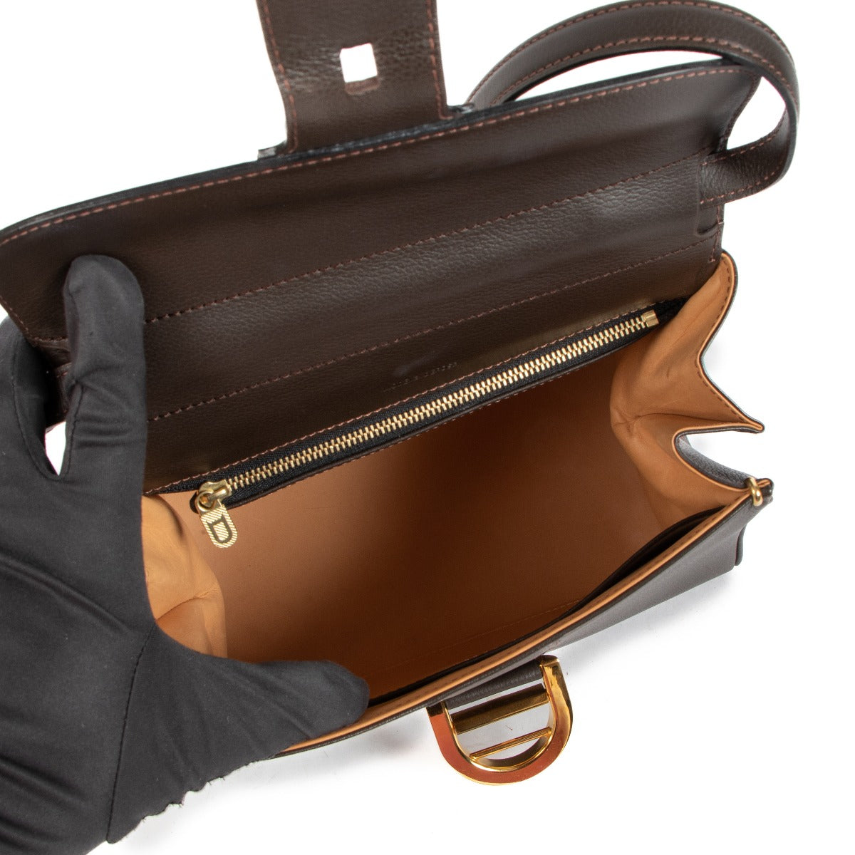 Delvaux Brillant PM Café Jumping