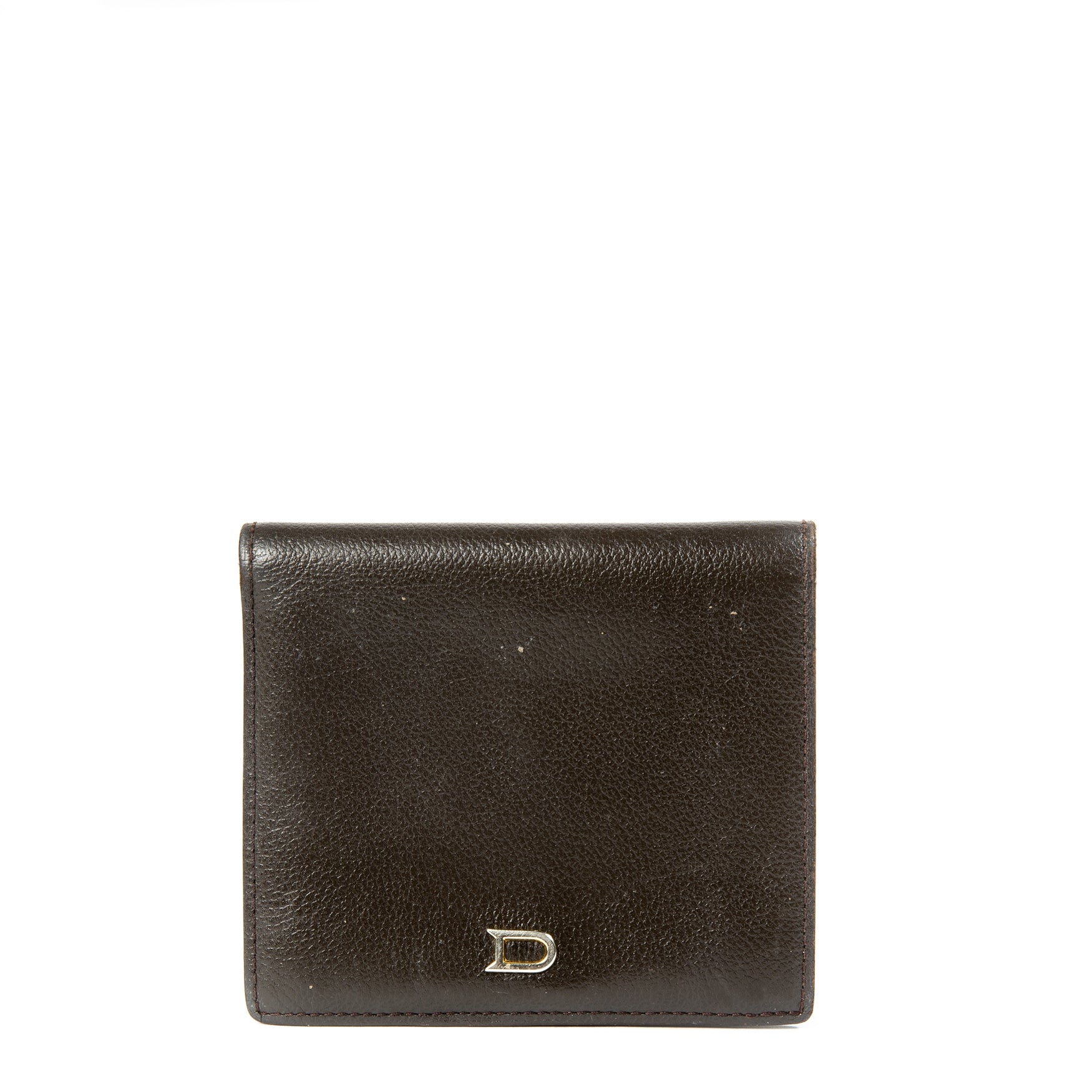 delvaux brown leather wallet now for sale at labellov vintage fashion webshop belgium