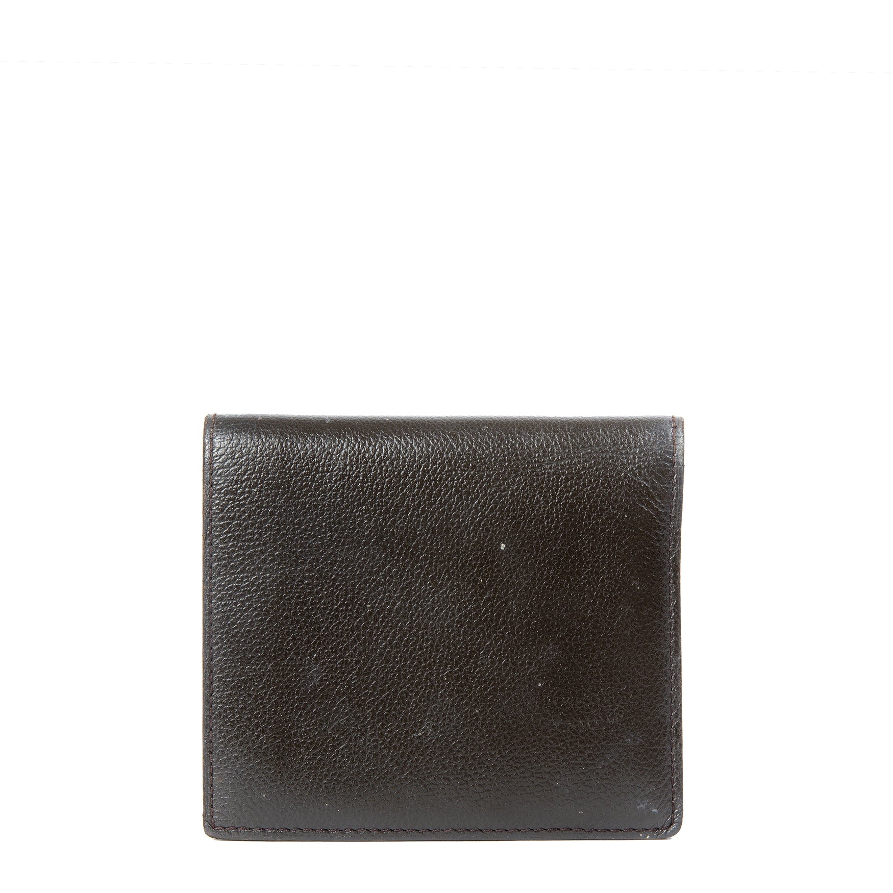 delvaux brown leather wallet now for sale at labellov vintage fashion webshop belgium