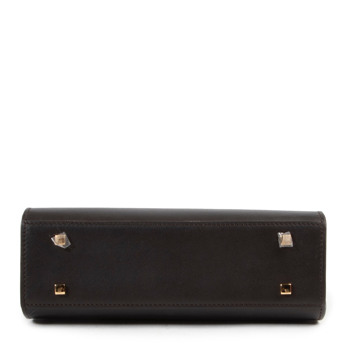 2de hands Delvaux Dark Brown Mini Tempete Calf Souple